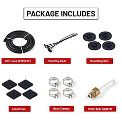5/16″ Transmission Oil Cooler Kit Tube and Fin Cooler Kit Universal 405 4 Pass