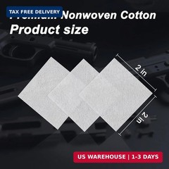 1200 PCS Gun Cleaning Patches, 800 Bow-Tie & 400 Cross-Shaped, Lint-Free Gun Cle
