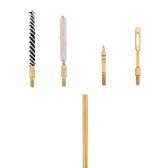 .177 Cal & .22 Cal Airgun Cleaning Kit with Cotton Mop Brass Rod Nylon Brushes