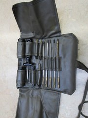 Vintage Swiss Small Arms Cleaning Kit Roll 7.5×55 .30 Caliber Etc