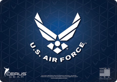 U.S. AIR FORCE LOGO HANDGUN MAT Cerus Gear Triangle