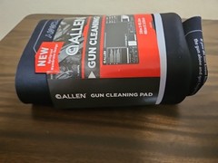 Allen Company Firearm Cleaning Pad Waterproof Liner 45.5 In. L x 16 In. W Black