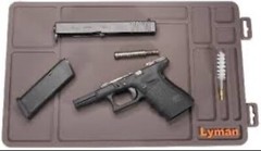 Grey Anti-slip Gun Maintenance Mat, Rubberized Repair Cleaning Pad 15.9″ x 9.8″
