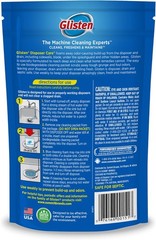 Glisten Garbage Disposal Cleaner Lemon Scent Foaming Action 4 Uses 4.9 Ounce