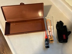 Lot Hoppes Gun Cleaning Plastic Case Benelli Vinci Oil Gun Lock Shooting Glove