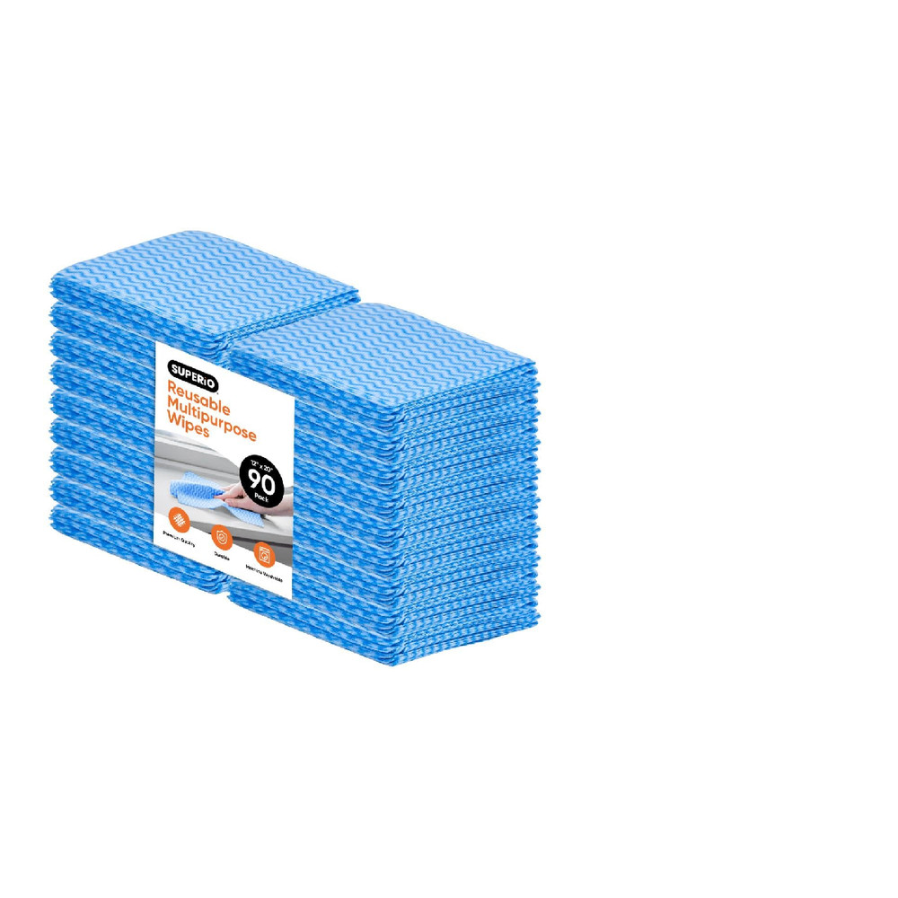 Superio Handy Wipes For – Multi-Purpose Heavy-Duty Cleaning Cloth For