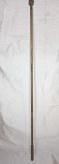 Antique Wooden Shotgun Cleaning Rod Brass Ends Early Sporting Gun Accessory