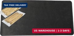 24″x12″ Gun Cleaning Mat and Long Cotton Swabs – Thick Mat for All Equipment Mai