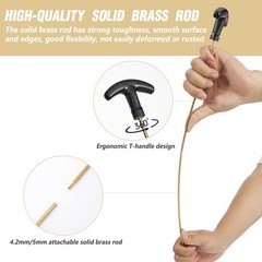 Cleaning Kit Universal, Cleaning Kit with Solid Brass Rod, Brush, Mops, Jags …