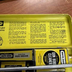 Mill Run Deluxe Gun Cleaning Kit by Brite-Bore aluminum Cleaning Rod Metal AS IS