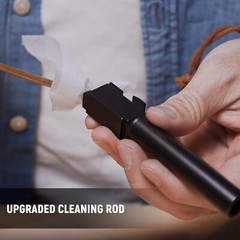 Pistol Cleaning Kit Brass Brush and Brass Jag Adapter with Portable Case
