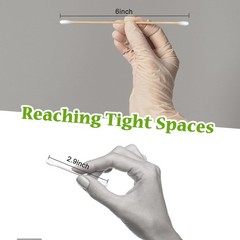 400/200 ct 6 Inch Double-Ended Gun Cleaning Swabs with Bamboo Sticks – Ideal for