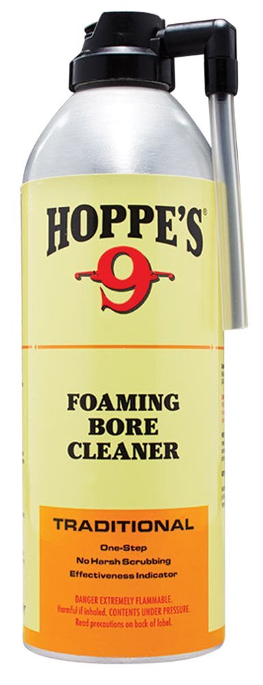 Hoppes No. 9 Foaming Bore Cleaner Removes Copper/Powder Residue 12 oz. 908
