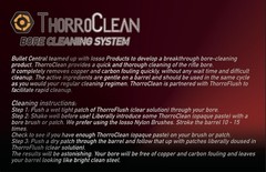 Bore Cleaning System, 118ml Bottles, Light Orange/Orange, Small, CLIO0024
