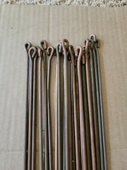 4 Cleaning Rods for .22LR Romanian M69 Soviet Issue T5. Used.