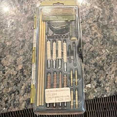 Sport Ridge Universal Rifle Cleaning Kit 25pc Brass Rod w/ Case, MPN 0396850