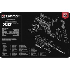 TekMat Original Gun Cleaning Mat – 17″ X 11″ – Springfield Armory XD MOD.2