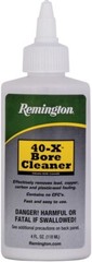 Remington 40-X Bore Cleaner Remover 4oz Bottle Lead Copper Carbon Plastic 18397
