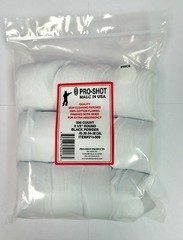 Pro Shot 500 Count Black Powder 2 1/2″ Round Patches for 45-58 Cal