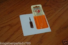 HOPPES GUN CLEANING SWAB TYNEX WIRE BRUSH .40 cal 10mm MAINTENANCE UP KEEP SHOT