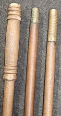 Vintage Wood & Brass Shotgun Cleaning Rod Muzzleloader Black Powder Inline