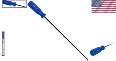 12″ Coated Synthetic Steel Gun Cleaning Rod – Essential Tool for Firearms