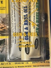 Vintage Panef Quality Gun & Fishing Reel Sportsmans Lube Kit Oil Grease Graphite