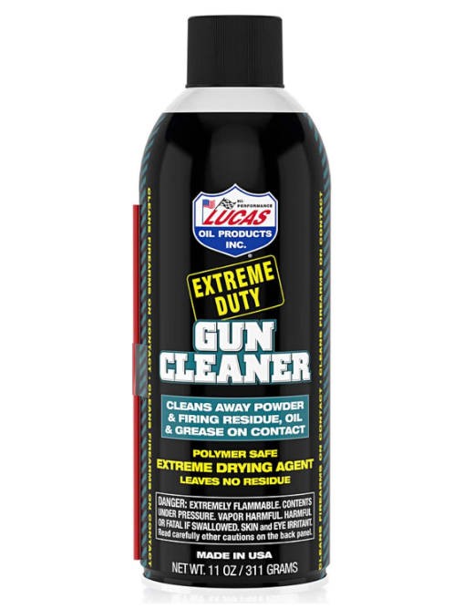 11 Ounce (Pack of 12) Lucas Oil 10905 Extreme Duty Gun Cleaner, Non-chlorinated