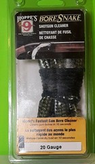 Hoppe’s BoreSnake Shotgun Cleaner 20 Gauge. Cleans in 10 seconds
