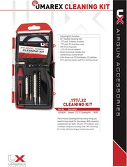 .177 and .22 Caliber Air Gun Cleaning Kit – Includes Cleaning Rod, Brushes, Mops
