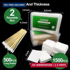 1700PCS gun cleaning supplies-1500PCS Gun Cleaning Patches +200PCS Gun Cleaning