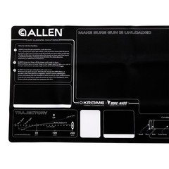 Waterproof Firearm Cleaning Mat, 45.5″L x 16″W, Black, Neoprene, N/a