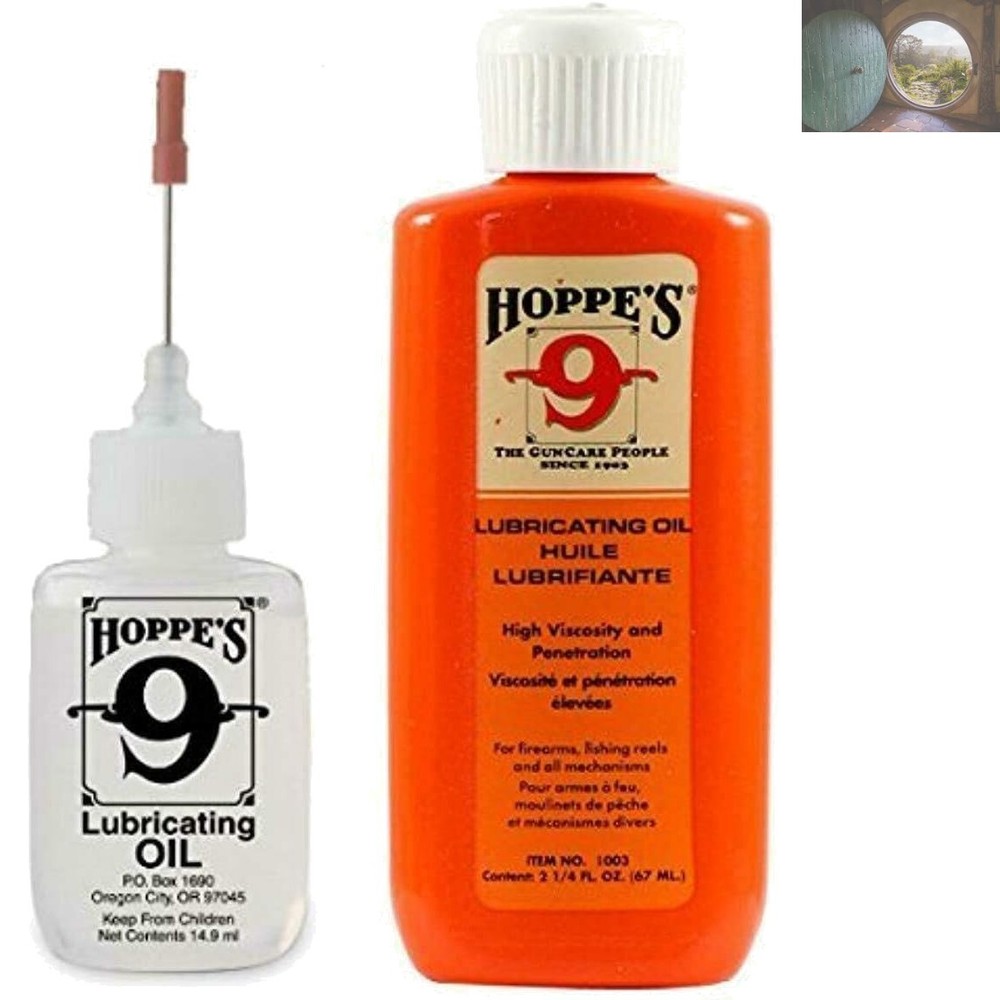 High-Viscosity No. 9 Oil with 2-1/4 oz Refill – Perfect for Fishing and Firearms