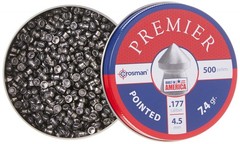Crosman 7-P577 Pointed .177-Caliber Pellets, 1.00 x x 1.00″, lead