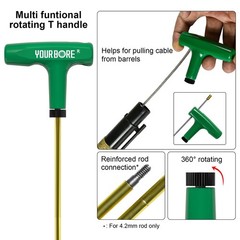 Universal Cleaning Kit Compact Pack for Handgun Airgun Shotgun Cleaning Tools…