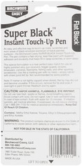 Birchwood Casey Long-Lasting Fast-Drying Super Black Touch-Up Pen flat black