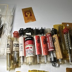 Hoppe’s Tornado Gun Bore Brush & Mop Set Bronze .22/.32 Cal 20/28 Ga