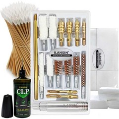 1700PCS Gun Cleaning Supplies Kit – 1500 Patches, 200 Swabs, Lint-Free Rags, Cot