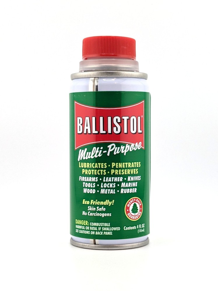 Ballistol Multi-Purpose Oil Gun Lubricant 4 oz. – Non-Aerosol Liquid 120045