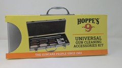 Hoppes Universal Gun Cleaning Kit 76 Pc w/ 12 Ga Bore Snake Rifle Shotgun Pistol