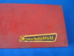 Antique Vintage Outers Gunslick Rifle Gun Cleaning Kit Outers VINTAGE