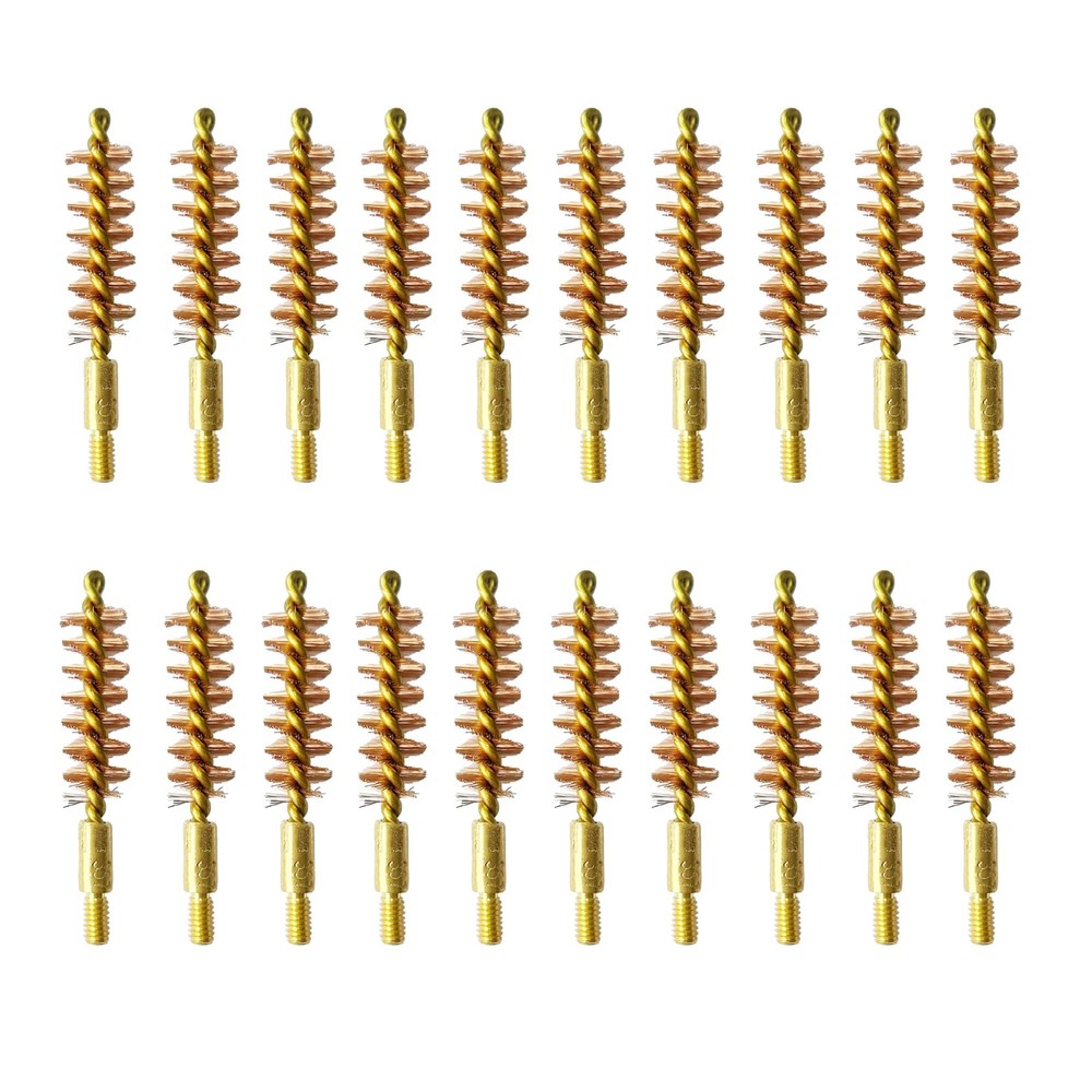 .357 Cal All Brass Cleaning Brush for .357Cal .38Cal 9mm Handgun Cleaning(20 …
