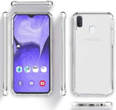 Case for Samsung Galaxy A30, Galaxy A20 Case Clear Soft TPU Bumper Protection