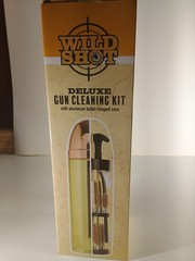Wild Shot Deluxe 49pc Gun Cleaning Kit Aluminum Bullet Shape Storage Case New