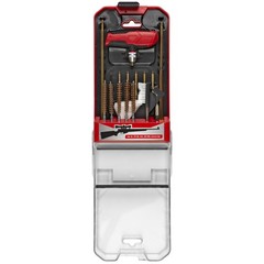 Birchwood Casey RIFCLNKIT Rifle Cleaning Kit 21 Pieces Black/Red