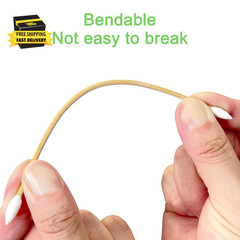 200 Pcs 6 Inch Gun Cleaning Cotton Swabs with Double Pointed Tips, Strong Bamboo