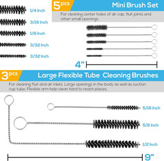 Spray Gun Cleaning Kit Maintenance Set for HVLP Spray Guns Paint Guns Air Tools