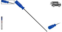 Gun Cleaning Rod Coated Steel 12 In for .22 Caliber Up Best Cleaning Tool