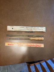 Vintage Marbles stainless steel Jointed Rifle Cleaning Rod #9728 28 Cal + USA