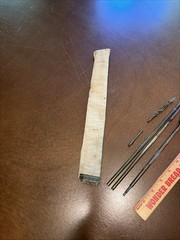 Vintage Marbles stainless steel Jointed Rifle Cleaning Rod #9728 28 Cal + USA